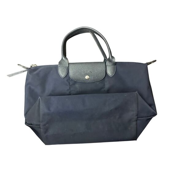 LONG CHAMP LE PLIAGE NAVY BLUE HANDBAG - Picture 2 of 14